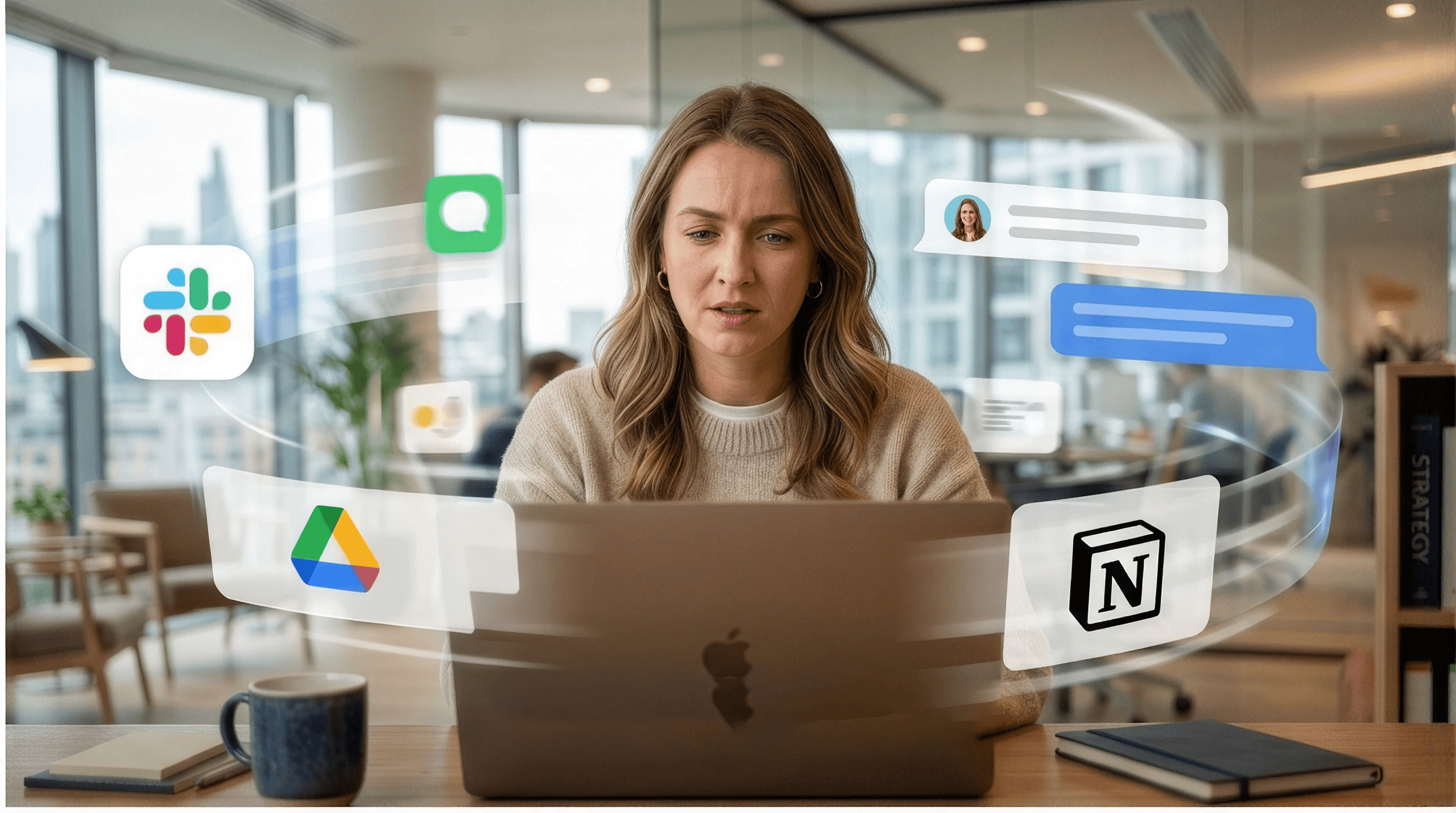 An HR lead working through onboarding tasks at a laptop